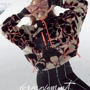 Free People Movement Rocky Ridge Magnolia Fleece Pullover